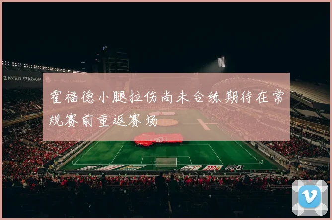 霍福德小腿拉伤尚未合练期待在常规赛前重返赛场