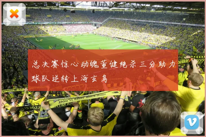 总决赛惊心动魄董健绝杀三分助力球队逆转上海玄鸟